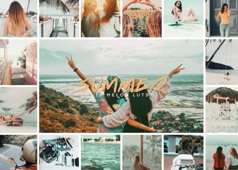 18 Melon Summer Photography Presets