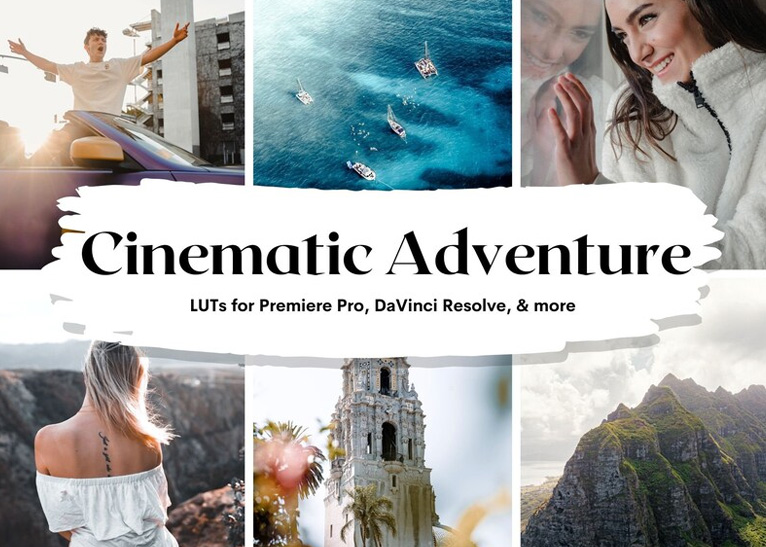 20 Cinematic Adventure LUTs