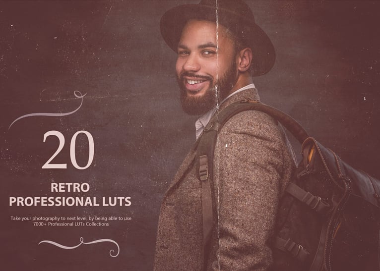 20 Retro LUTs Pack