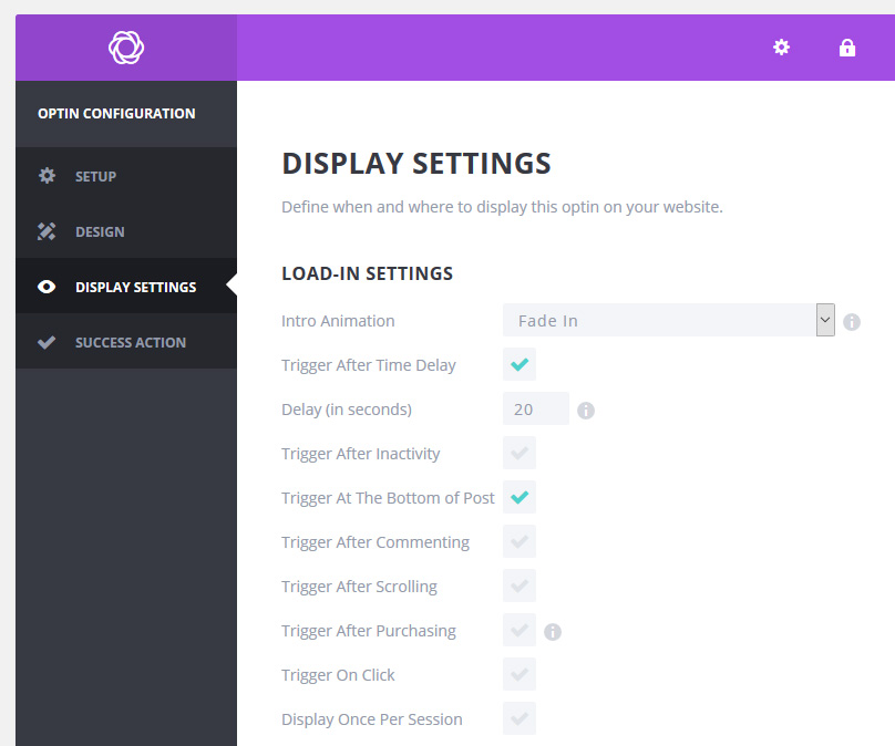 Display Settings