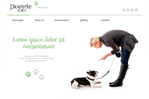 Dog Responsive WordPress Theme