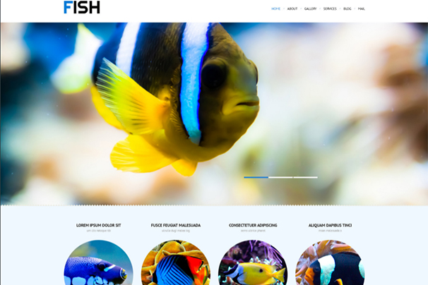 Fish Responsive WordPress Theme