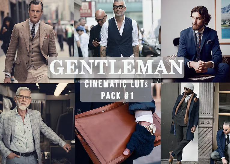 Gentlemen Cinematic LUTs Pack #1