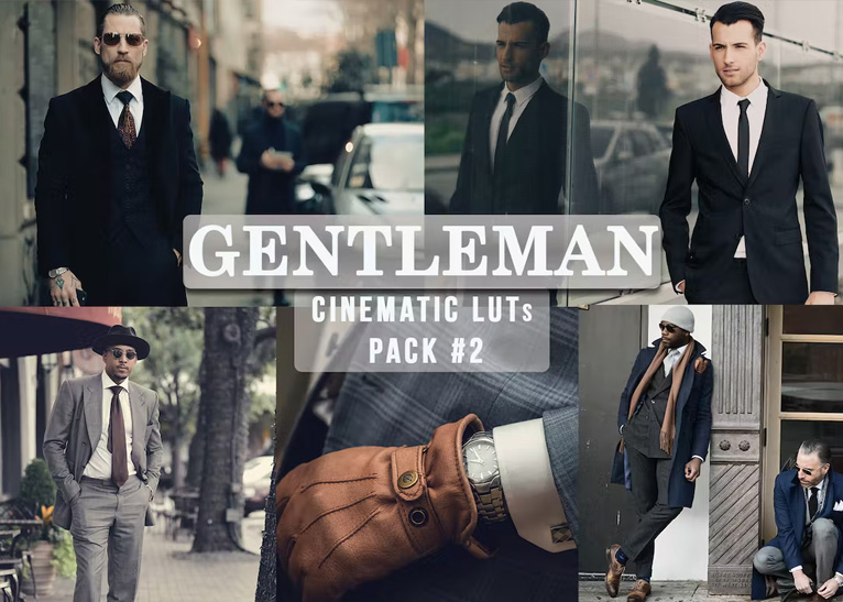 Gentlemen Cinematic LUTs Pack #2