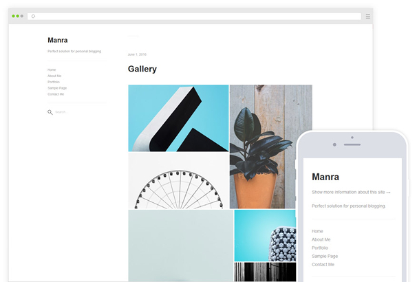 Manra WordPress Theme