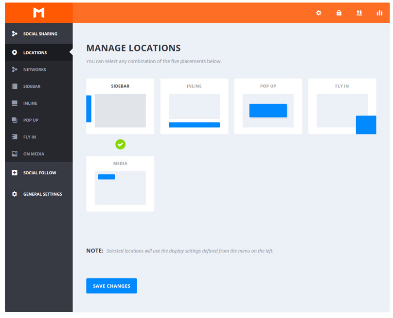 Monarch Plugin Settings