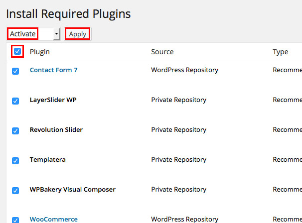 Recommended Plugins