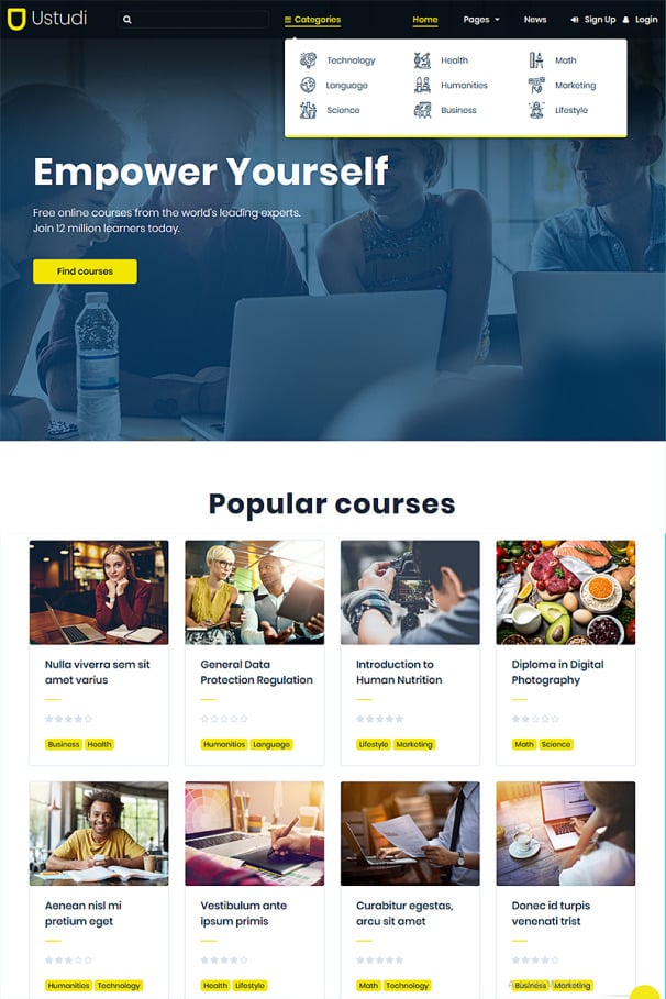 Education WordPress Theme