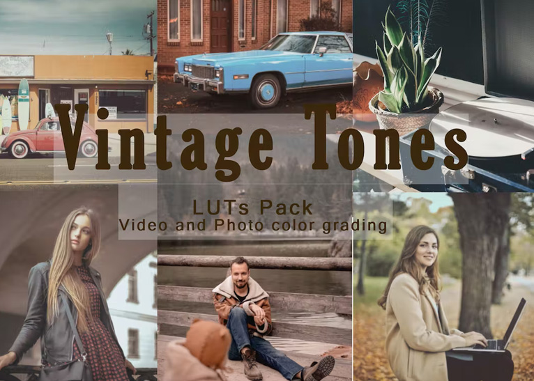 Vintage Tones | LUTs Pack