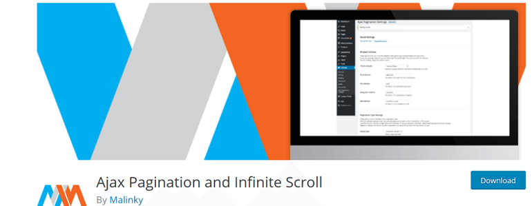 How to add infinite scroll to wp