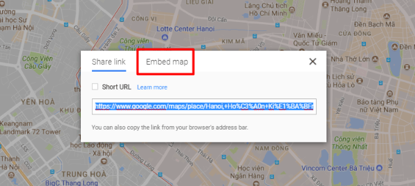 google maps embed code