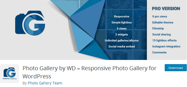 Photo Gallery WordPress Plugin