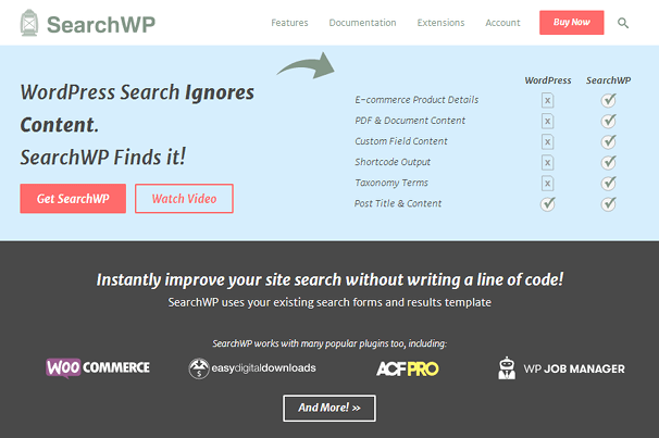 SearchWP WordPress Plugin