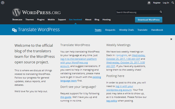 Translate WordPress